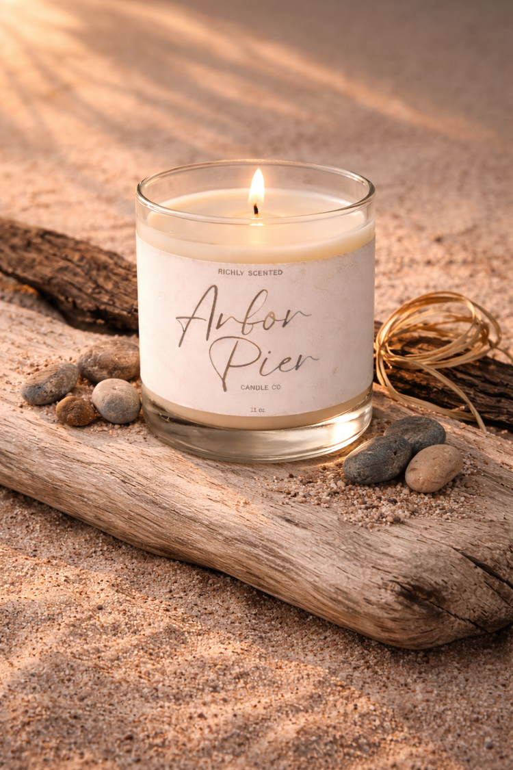 9oz Eco-Luxe Coconut Apricot Glass