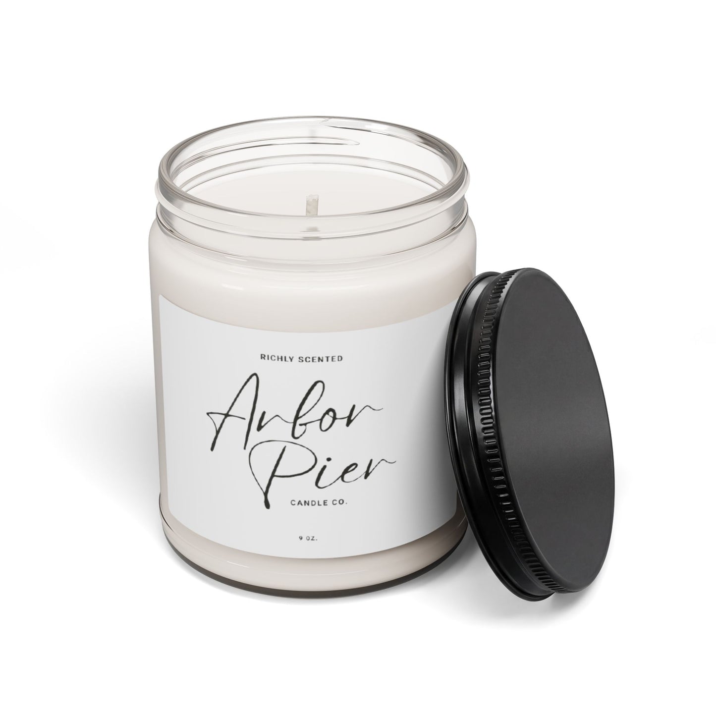 Signature Soy Clear Glass Scented Candle, 9oz